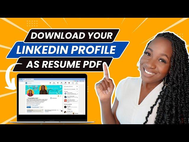 LINKEDIN TO RESUME | CREATE A RESUME IN SECONDS USING YOUR LINKEDIN PROFILE |LINKEDIN TO PDF