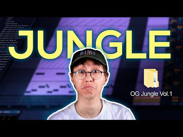 I make a JUNGLE track purely from ONE SAMPLE PACK... 