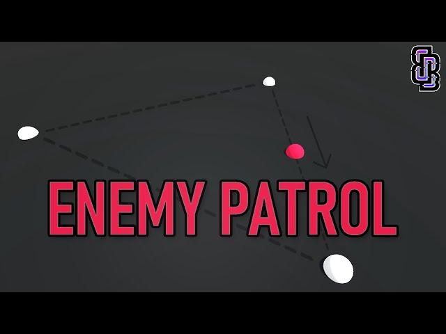 Enemy Patrolling Unity Tutorial