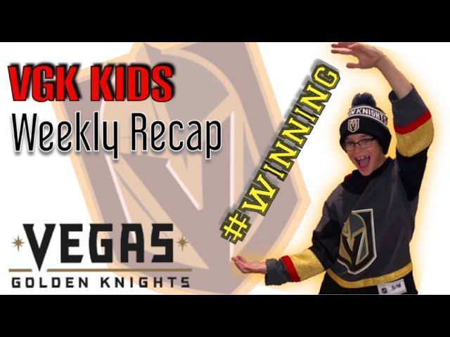 VGK Kids weekly recap: 1/06/19