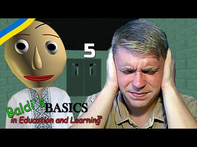 Baldi's Basics Classic українською • Переміг вчителя математики • 5 серія • Летсплеї Українською