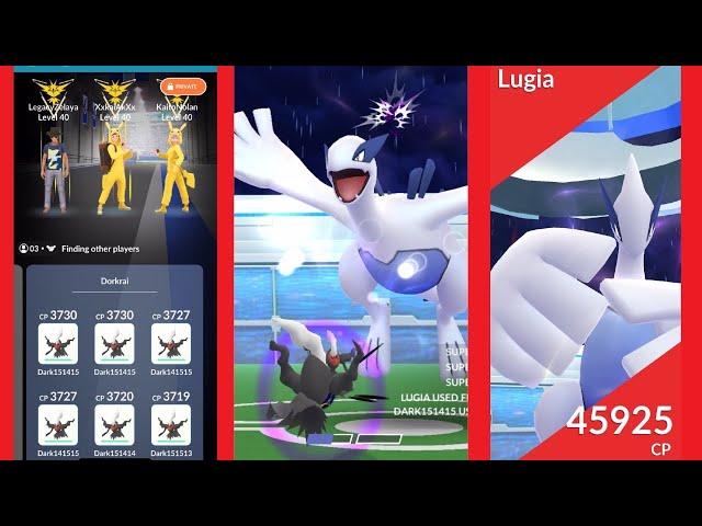 Darkrai Power! Lugia trio (no weather boost)