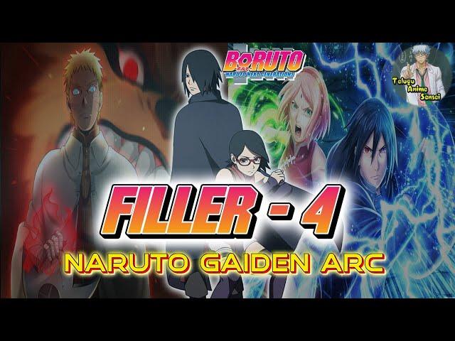 NARUTO/BORUTO Fillers EPISODE - 4 | NARUTO GAIDEN ARC - SASUKE vs SHIN UCHIHA |Telugu Anime Sensei