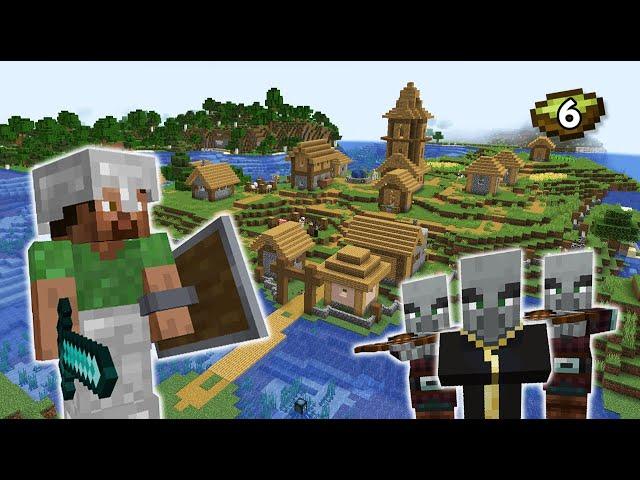 I Survived a RAID in Survival Minecraft! | How to Enjoy Minecraft Episode 6