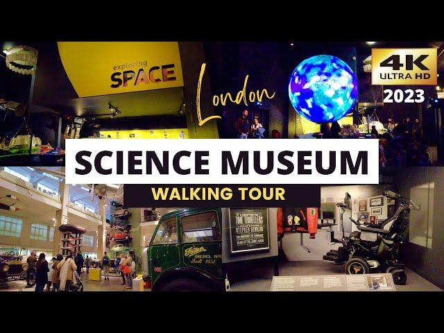 Science Museum in London 2023!! London FREE Attraction | 4K (Walking Tour)