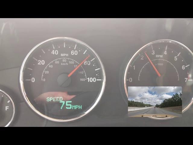 2014 Jeep Wrangler Unlimited - Loss of torque(power) in top end of RPM range