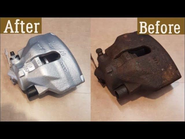 How to rebuild front brake caliper - VW Audi Skoda Seat - New piston and seals (COMPLETE GUIDE)