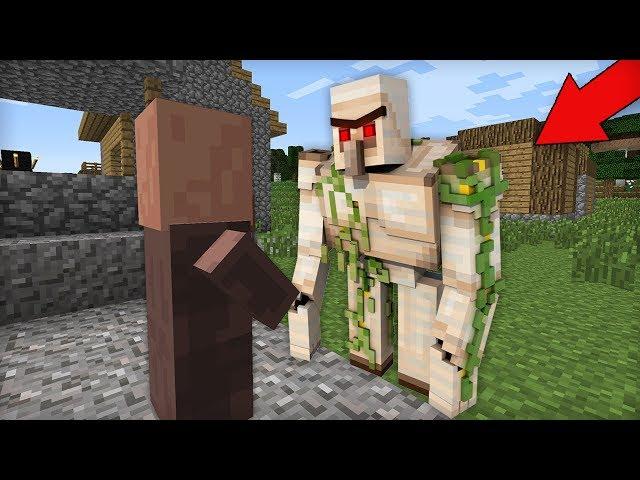 ЭТОТ ЖЕЛЕЗНЫЙ ГОЛЕМ НАПАЛ НА ДЕРЕВЕНСКОГО ЖИТЕЛЯ В МАЙНКРАФТ | Компот Minecraft