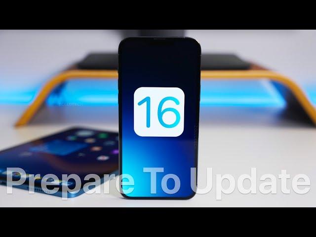 iOS 16 Beta - Prepare To Update