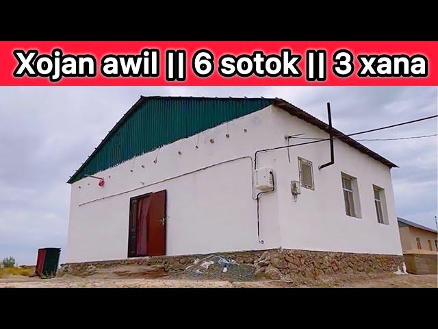 Xojan awil. Qa’wender ko’shesi. 6 sotok 3 xana. 250 mln kelisimli. 91-394-00-65 || 90-577-59-50