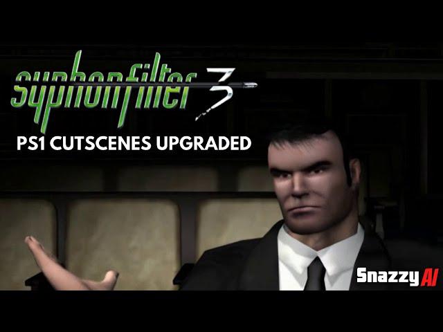 Syphon Filter 3 PS1 Cutscenes | Upgraded to 1080P 30FPS