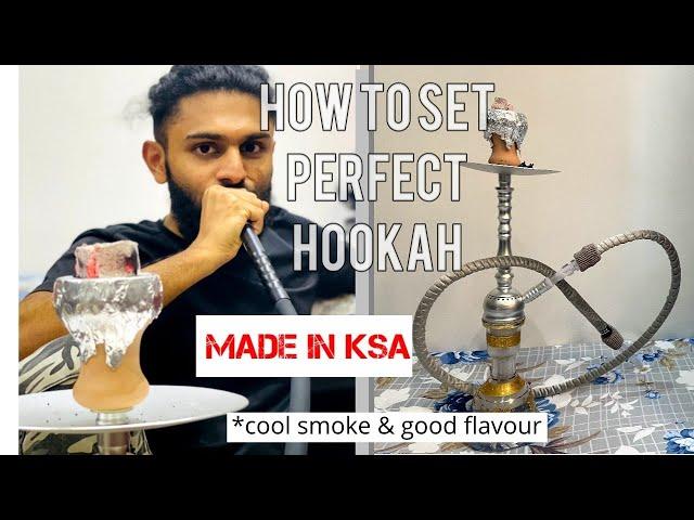 How To Setup Hookah At Home | How To Prepare A Perfect Shisha Tutorial | Make Smoking Shisha | vape