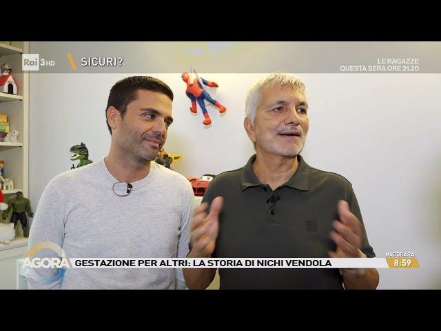 Nichi Vendola e la sua famiglia - Agorà 22/10/2024