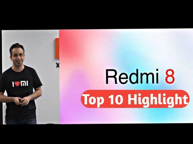 Top 10 Features of Redmi 8 | Xiaomi Redmi 8 Launch Event Highlights in 10 Minutes | Redmi 8 India