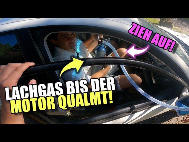 TALAHONS ballern LACHGAS ins Auto! | Chabo