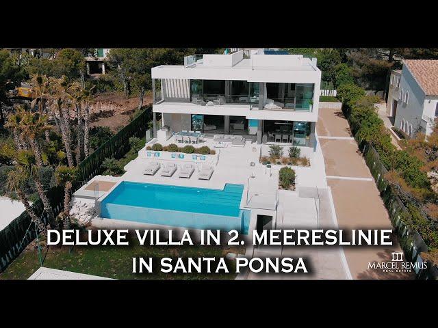 DELUXE VILLA IN 2. MEERESLINIE IN SANTA PONSA - LUXUS TOUR MIT MARCEL REMUS AUS MALLORCA!