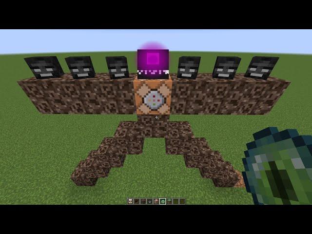 what if you create a WITHER STORM TITAN in MINECRAFT