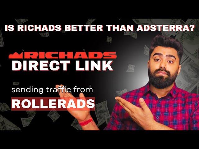  Is RICHADS + ROLLERADS worth it?  - Part 1 (Experiment Video) | ADSTERRA earning tricks India 