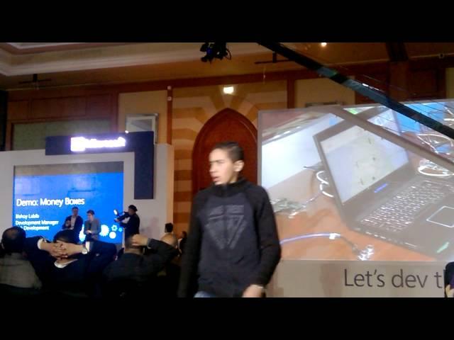 Bishoy Labib @ Microsoft Developers Conference 2016