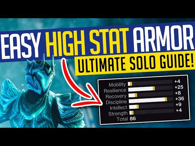 Destiny 2 | Get HIGH STAT Armor SOLO! Ultimate Farm Guide - Season of the Deep