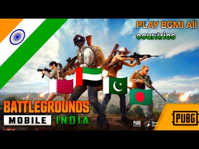 how to play pubg india in Pakistan Dubai & All countries USE BATTLEGROUNDS MOBILE INDIA