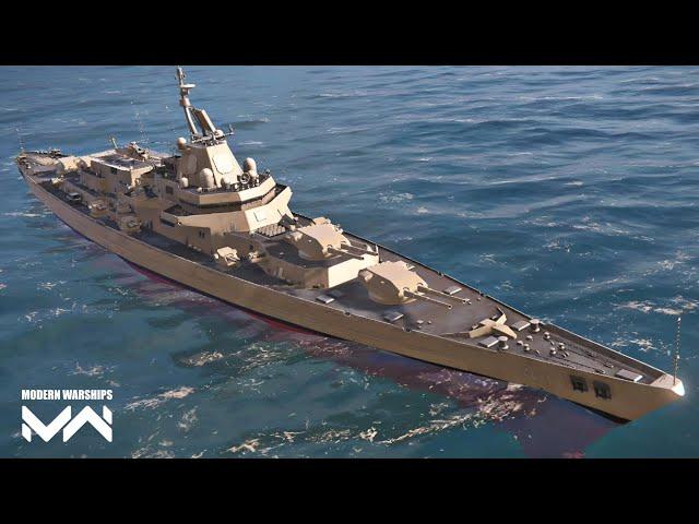 BISMARCK one of the good to use battleship in Modern Warships