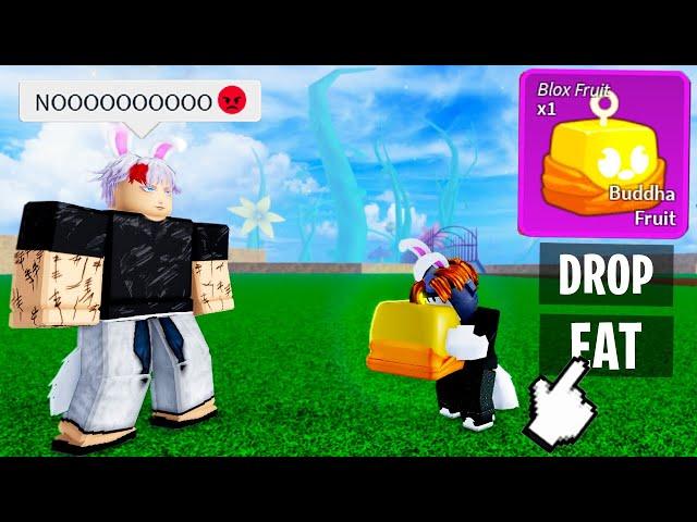 Eating LEGENDARY Fruits in Front of SCAMMERS in Blox Fruits