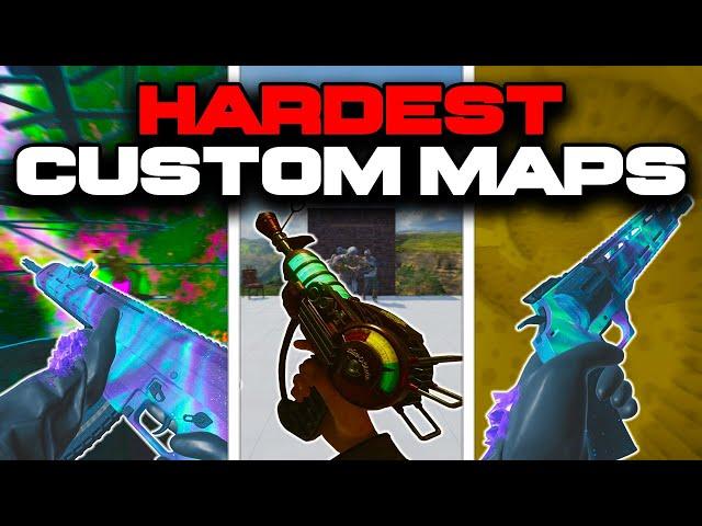 Beating the HARDEST Custom Maps of ALL TIME (bo3 custom zombies)