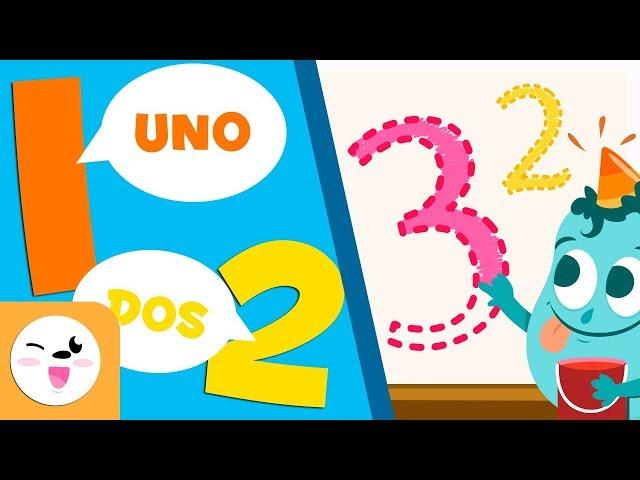 Los números del 1 al 10 - Aprende a escribir y a contar los números del 1 al 10