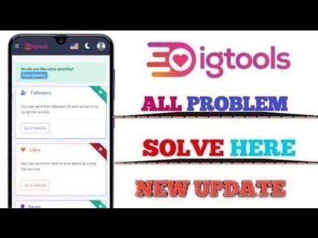 Igtools.net not working | IG story views problem solve | IG tool Error | Igtools All problem