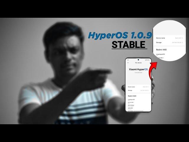 Xiaomi HyperOS 1.0.9.0 Stable Update - Installation & Features