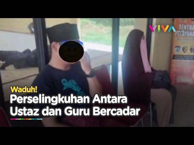 Guru Agama Bercadar Ketangkap Basah Mesra Sama Ustaz Usai Dibuntuti Suami