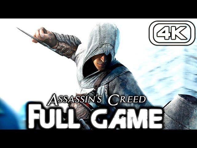 ASSASSIN'S CREED Gameplay Walkthrough FULL GAME (4K 60FPS) No Commentary