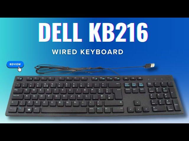 Dell KB216-Black Multimedia Wired Keyboard with USB Interface Review with Pros and Cons | Mad tech