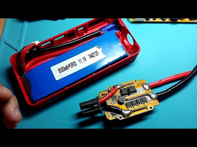 Jump starter 26000mAh. Ч.2 Вскрытие АКБ и "коробочки".