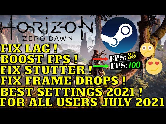 Horizon Zero Dawn - How to Fix FPS Drop and Increase Performance On Any PC July (2021)