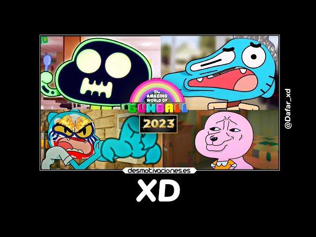 Mejores Momentos Xd del 2023 del Mundo de Gumball | Dafar_xd