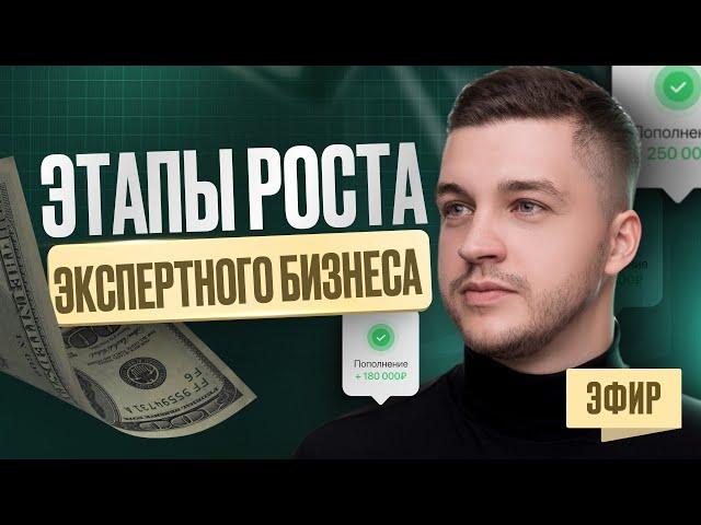 Этапы роста экспертного бизнеса с 0 до 5 млн.руб.