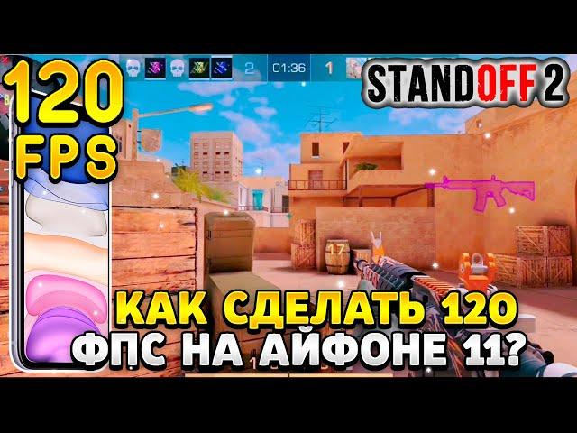 Как сделать 120 фпс в стандофф 2 на айфоне 11