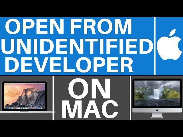 Mac OS Sierra: Open Apps From Unidentified Developers