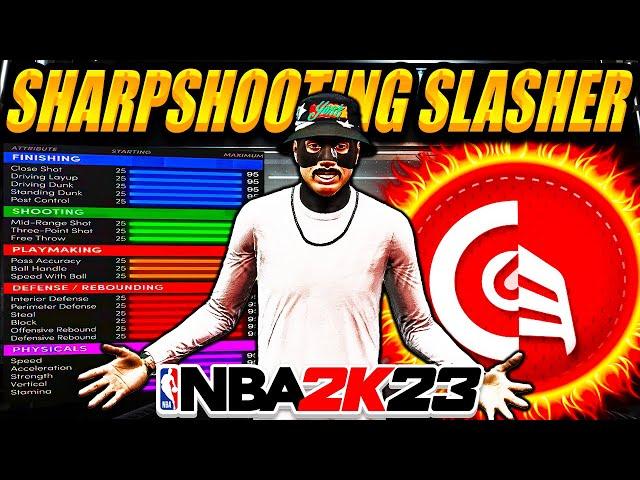 NEW 3 WAY SLASHER Build is DOMINATING The Rec in NBA 2K23