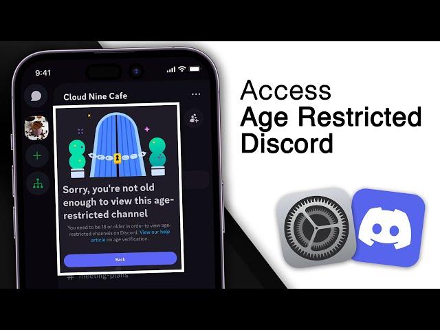 How To Access Age Restricted Discord On iOS! [2024]