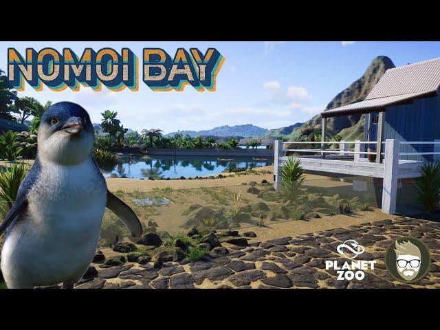 Building an ocean tunnel for our Little Blue penguins | Planet Zoo Franchise |  Nomoi Bay