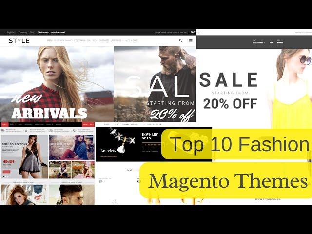 Top 10 Magento Fashion Themes | Best Selling Magento Fashion Themes | Wpshopmart