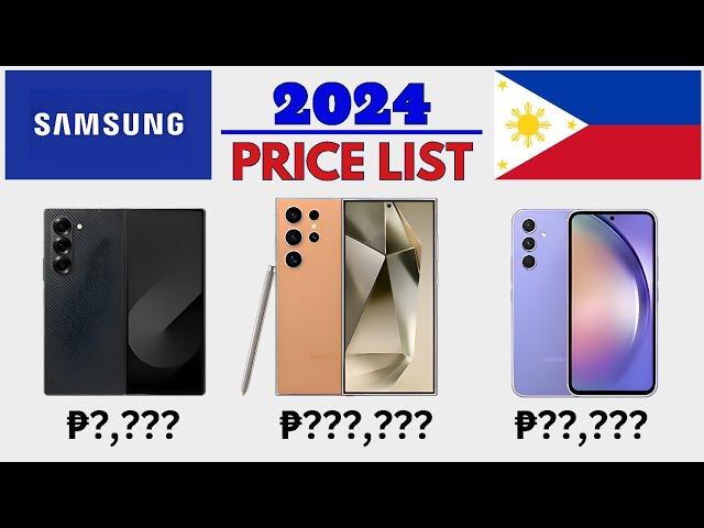 SAMSUNG PRICE LIST PHILIPPINES 2024