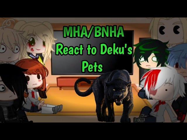 MHA/BNHA Character React to Deku's Pets/Creatures caught on camera/Funny Trending Tiktok/ All part