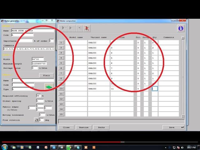 How to make  Marker Page Setup (LECTRA MODARIS V6R1) 2020?