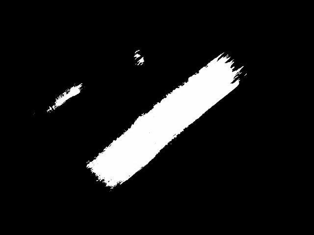 Paint Brush Stroke black screen overlay template video for Editing #videoediting