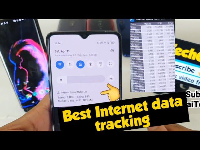 Internet data monitor in Android phone must have app