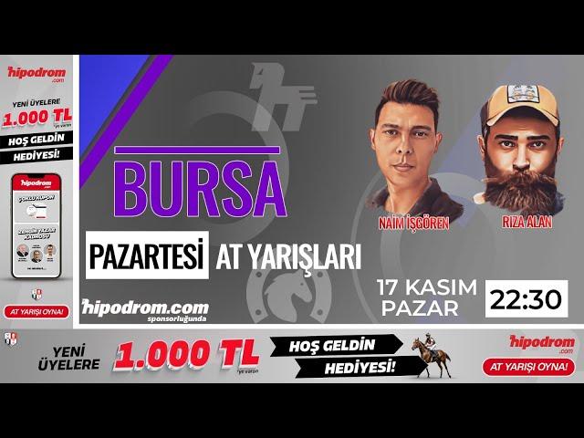 18 Kasım 2024 // Bursa At Yarışı Tahminleri // Rıza Alan - Naim İşgören